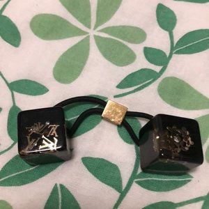 Louis Vuitton Ivory Inclusion Resin Hair Cubes
